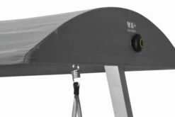 MWH Elements Hollywoodschaukel, Silber/anthrazit, Alu/Textil, 3-Sitzer, 209 X 113 X 171 Cm -Gartenmöbel 3 14794.jpg