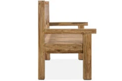 OUTFLEXX Gartenbank, Natur, Recyceltes FSC®-Teakholz, 160x73cm, Mit Rücken- Und Armlehnen, Rustikal Gebürstet -Gartenmöbel 3 15859.jpg