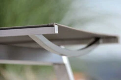 STERN Allround Rollenliege, Silber/taupe, Edelstahl/Textil, 200x71x38 Cm, Verstellbare Rückenlehne -Gartenmöbel 3 15897 1.jpg