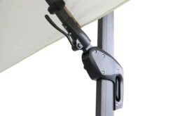 OUTFLEXX Ampelschirm, Creme, Pulverbesch. Aluminium, 300x300 Cm, Inkl. Plattenständer, Twist-Funktion -Gartenmöbel 3 16108.jpg