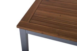 VILLANA Gartentisch, FSC-Akazienholz / Aluminium, Silber, 150 X 90 X 74 Cm -Gartenmöbel 3 16459.jpg