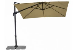 Schneider® SCHNEIDER Rhodos Eco Twist Ampelschirm, Taupe, Quadratisch, 270 X 270 Cm 13 Schneider® SCHNEIDER Rhodos Eco Twist Ampelschirm, Taupe, Quadratisch, 270 X 270 Cm -Gartenmöbel 3 16618.jpg