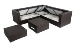 OUTFLEXX Loungemöbel-Set, Braun, Polyrattan, 6 Personen, Wasserfeste Kissenbox, Inkl. Loungetisch -Gartenmöbel 3 18230 BOX D.jpg