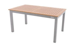 DOPPLER Expert Esstischgarnitur, Silber/Holzoptik/beige, Alu/Textilene, 4x Multipositionssessel, 150-210x90 Cm -Gartenmöbel 3 21197.jpg