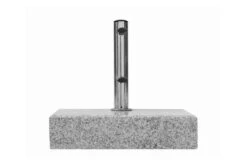 DOPPLER Granitsockel, Grau, Edelstahl/Granit, 25kg, Für Schirmstöcke Von 25-48 Mm -Gartenmöbel 3 22342.jpg