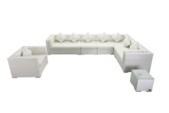 OUTFLEXX Loungemöbel-Set, Weiß, Polyrattan, Für 8 Personen, WasserfesteKissenbox -Gartenmöbel 3 2510 BOX A.jpg