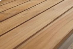 OUTFLEXX Gartenbank, FSC-Teakholz/Edelstahl, 3-Sitzer, 160x55x80cm -Gartenmöbel 4 13536.jpg