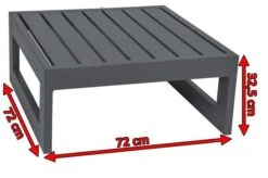 STERN Holly Beistelltisch/Hocker, Anthrazit, Aluminium, 72x72cm, Quadratisch -Gartenmöbel 4 15889 1.jpg