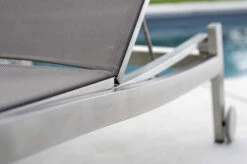 STERN Allround Rollenliege, Silber/taupe, Edelstahl/Textil, 200x71x38 Cm, Verstellbare Rückenlehne -Gartenmöbel 4 15897 1.jpg