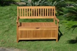 Ploß Aufbewahrungsbank, FSC-Akazie, 107 X 59 X 90 Cm, Inkl. Zinkbeschlägen -Gartenmöbel 4 16526.jpg