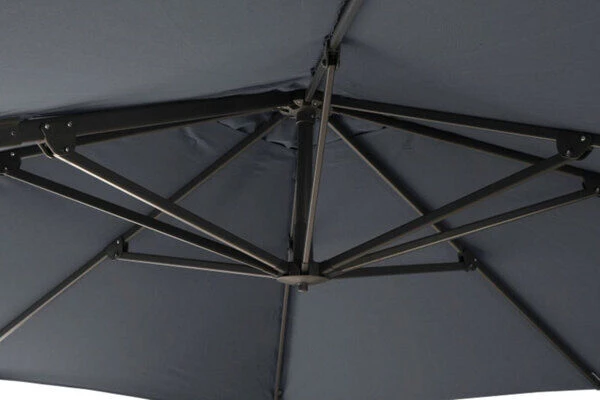 SIENA GARDEN Ampelschirm Sunset N+, Athrazit, Alu/Textil, Ca. 300x300 Cm 4 SIENA GARDEN Ampelschirm Sunset N+, Athrazit, Alu/Textil, Ca. 300x300 Cm – Bild 4