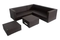 OUTFLEXX Loungemöbel-Set, Braun, Polyrattan, 6 Personen, Wasserfeste Kissenbox, Inkl. Loungetisch -Gartenmöbel 4 18230 BOX D.jpg