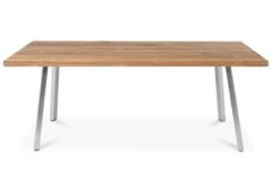 STERN Cardiff Esstischgruppe, Silber/taupe, Edelstahl/Teak, Tisch 160 X 90 Cm, 6 Stapelsessel -Gartenmöbel 4 19708.jpg