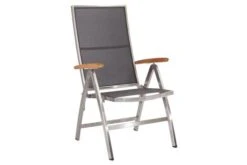 STERN Cardiff Set, Silber/silbergrau, Edelstahl/FSC-Teak, Tisch 180/240 X 100 Cm, 6 Stapel-, 2 Multipositionssessel -Gartenmöbel 4 19739.jpg