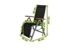 VILLANA Relaxsessel, Silber/schwarz, Alu/Textilene, 66 X 60 X 111 Cm, FSC Akazienholz Armlehnen -Gartenmöbel 4 19811.jpg