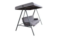 OUTFLEXX 3-Sitzer Hollywoodschaukel, Grau/anthrazit, Stahl/Polyester, 233x135 Cm, Mit Liegefunktion -Gartenmöbel 4 20117.jpg