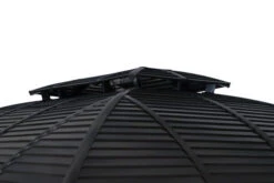 OUTFLEXX Hardtop Pavillon, Braun, Alu, 300x365cm, Inkl. Seitenteile Und Insektennetz -Gartenmöbel 4 20388.jpg