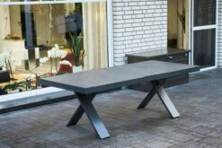 HARTMAN Exklusivmodell Xanadu Ausziehtisch, Xerix, Alu / Glaskeramik, 220/280 X 100 Cm, X-Gestell -Gartenmöbel 4 20403.jpg