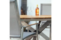 DIAMOND GARDEN Lyon Triangel Esstisch, Edelstahl/Recycled Teak, 150x 150 Cm -Gartenmöbel 4 21210.jpg