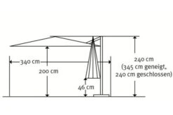 Schneider® SCHNEIDER Rhodos Junior Ampelschirm, Apfelgrün, Quadratisch, 270 X 270 Cm -Gartenmöbel 5 12049 3.jpg