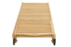 Gartenliege Archimedes Aus Teakholz Von Ploß, Mit Rädern Und Tablett -Gartenmöbel 5 12855.jpg