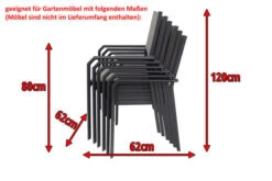 OUTFLEXX Premium Abdeckhaube Für Stapelstühle, Schwarz, Wasserbeständig, 64 X 64 X 82/122 Cm -Gartenmöbel 5 13671.jpg