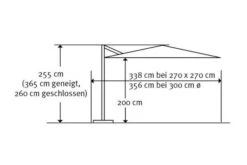 Schneider® SCHNEIDER Rhodos Eco Twist Ampelschirm, Anthrazit, Rund, Ø 300 Cm -Gartenmöbel 5 16622.jpg