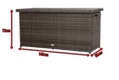 Ploß Rocking Kissenbox, Grau/braun-meliert, Polyrattan, 145x58x73 Cm, Inkl. Inlay -Gartenmöbel 5 18219.jpg