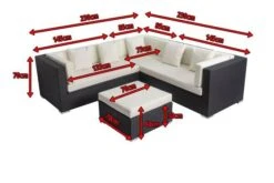 OUTFLEXX Loungemöbel-Set, Schwarz, Polyrattan, 6 Personen, Wasserfeste Kissenbox -Gartenmöbel 5 18229 BOX A.jpg
