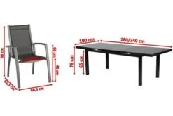 KETTLER Altura Esstischgarnitur, Anthrazit, Alu/Textilene, Tisch 180/240x100cm, 8 Stapelsessel -Gartenmöbel 5 19304.jpg