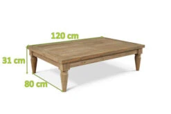 OUTFLEXX Loungetisch, Natur, Recycled FSC®-Teak, 120x80x31cm, Aufwendig Gestaltete Tischbeine -Gartenmöbel 5 20312.jpg