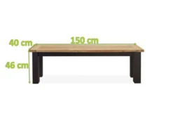 OUTFLEXX Oxford Bank, Dark Grey/natur, Alu/recycled FSC®-Teak, 150x40x45cm, Rustikal Gebürstet -Gartenmöbel 5 20334.jpg
