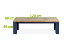OUTFLEXX Oxford Bank, Dark Grey/natur, Alu/recycled FSC®-Teak, 170x40x45cm, Rustikal Gebürstet -Gartenmöbel 5 20336.jpg