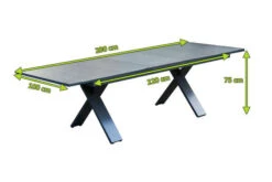 HARTMAN Exklusivmodell Xanadu Ausziehtisch, Xerix, Alu / Glaskeramik, 220/280 X 100 Cm, X-Gestell -Gartenmöbel 5 20403.jpg