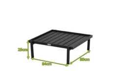 HARTMAN Harry Kaffeetisch, Schwarz, Aluminium, 84 X 80 X 29 Cm -Gartenmöbel 5 20456.jpg