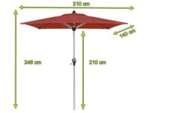 DOPPLER Active Auto Tilt Mittelstockschirm, Terracotta, Alu/Polyester, 210x140 Cm, Höhenverstellbar, Mit Kurbel -Gartenmöbel 5 20872.jpg