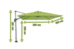DOPPLER Active II Pendelschirm, Fresh Green, Alu/Polyester, 350x260 Cm, Mit Kurbel -Gartenmöbel 5 20913.jpg