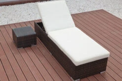 OUTFLEXX 2er-Set Sonnenliegen, Braun Marmoriert, Polyrattan, Je 200x70x45cm, Mit Beistelltisch -Gartenmöbel 5 7761.jpg