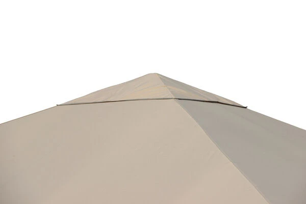 OUTFLEXX Ersatzdach Für Pavillons, Beige, Polyester, 300x300cm 6 OUTFLEXX Ersatzdach Für Pavillons, Beige, Polyester, 300x300cm – Bild 6