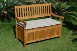 Ploß Aufbewahrungsbank, FSC-Akazie, 107 X 59 X 90 Cm, Inkl. Zinkbeschlägen -Gartenmöbel 6 16526.jpg