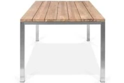 OUTFLEXX Esstischgarnitur, Edelstahl / FSC-Teak, Tisch 200 X 100 Cm, 6 Multipositionssessel, Taupe -Gartenmöbel 6 17306.jpg
