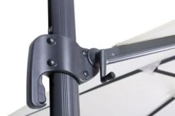 OUTFLEXX Ampelschirm, Anthrazit/creme, Pulverbesch. Aluminium, 400x300cm, Inkl. Plattenständer -Gartenmöbel 6 18347.jpg