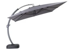 OUTFLEXX Luxus Ampelschirm, Anthrazit, Edelstahl/Aluminium, 350x350cm, Inkl. Schirmständer Und Schutzhülle 19 OUTFLEXX Luxus Ampelschirm, Anthrazit, Edelstahl/Aluminium, 350x350cm, Inkl. Schirmständer Und Schutzhülle -Gartenmöbel 6 18352.jpg