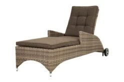 Ploß Rabida Comfort Rollliege, Champagner-meliert, Polyrattan, 198x68x44cm, Verstellbar, Hohe Sitzhöhe 25 Ploß Rabida Comfort Rollliege, Champagner-meliert, Polyrattan, 198x68x44cm, Verstellbar, Hohe Sitzhöhe -Gartenmöbel 6 20165.jpg