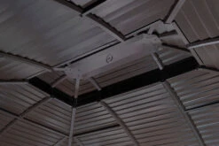 OUTFLEXX Hardtop Pavillon, Braun, Alu, 300x365cm, Inkl. Seitenteile Und Insektennetz -Gartenmöbel 6 20388.jpg