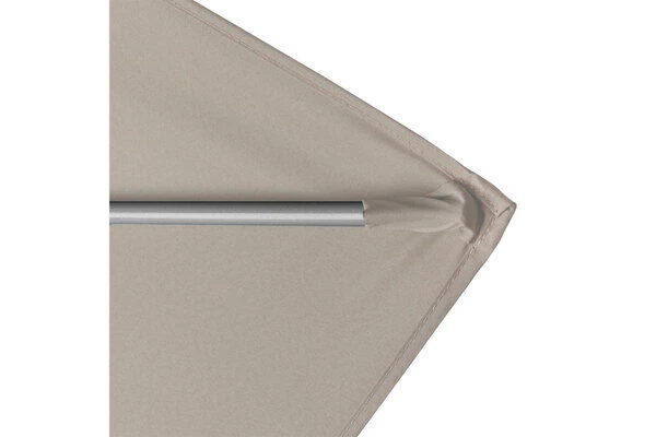 DOPPLER Active Auto Tilt Mittelstockschirm, Natur, Alu/Polyester, 200x300 Cm, Mit Kurbel 6 DOPPLER Active Auto Tilt Mittelstockschirm, Natur, Alu/Polyester, 200x300 Cm, Mit Kurbel – Bild 6