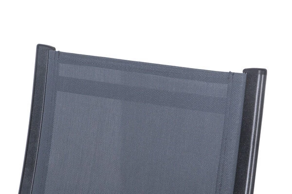 OUTFLEXX Multipositionssessel, Anthrazit/grau, Alu/Textilene, 70x58x106cm 6 OUTFLEXX Multipositionssessel, Anthrazit/grau, Alu/Textilene, 70x58x106cm – Bild 6