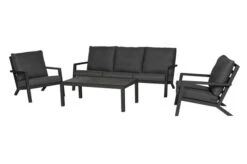 SIENA GARDEN Belia Loungeset, Matt-anthrazit, Alu / Keramik, 2 Sessel + 3er Sofa, Loungetisch 120x69cm -Gartenmöbel 6 21485.jpg