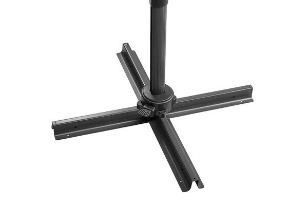 Schneider® SCHNEIDER Rhodos Eco Twist Ampelschirm, Grau, 300x300 Cm, Rund 4 Schneider® SCHNEIDER Rhodos Eco Twist Ampelschirm, Grau, 300x300 Cm, Rund – Bild 4