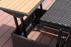 OUTFLEXX Loungetisch Höhenverstellbar, Braun, Polyrattan, 75/152x75x40/64,5cm -Gartenmöbel 6 2393 18.jpg